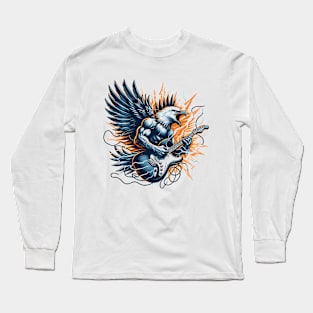 A Roaring Eagle Clutching A Guitar, Toby keith Long Sleeve T-Shirt